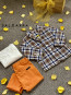 Boy trousers „RAINBOW“ orange edition 9