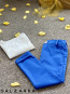 Boy trousers „RAINBOW“ blue edition 1