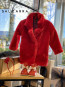 Girl coat „RED“ 1