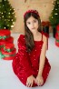 Детска рокля "RED DREAM"  8