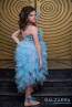Luxury Dress "Blue Flower” 2