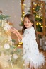 Детска луксозна рокля "SILVER SIELLA" 10
