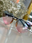 Sunglasses "HEART" pink-blue 1