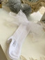 Girl Socks "WHITE BUTTERFLY" 1