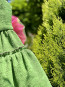 Girl Dress "GREEN MAGIC"  9
