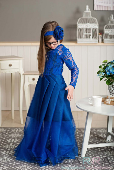 Детска рокля “Синята рокля на Джени”1