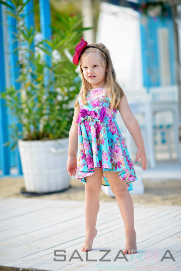 Детска рокля „Летни рози“ 1