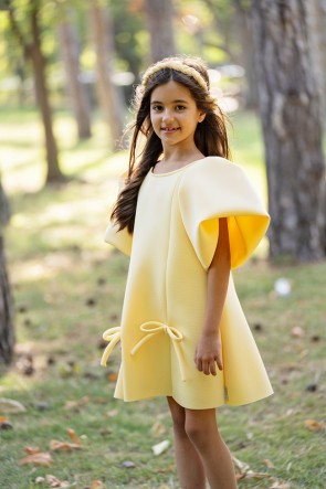 Детска рокля "JULIA" in yellow 1