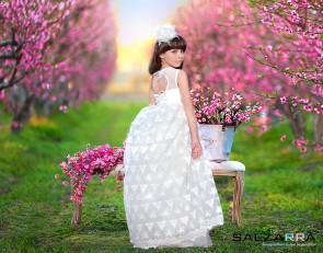 Детска рокля „БЯЛО СИЯНИЕ“ 1