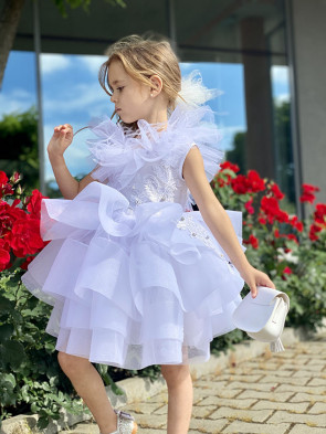 Детска рокля "WHITE MOON" 1