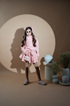 Детски суичър "COOL GIRL" in pink 1