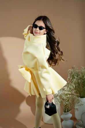 Детски суичър "COOL GIRL" in yellow 1