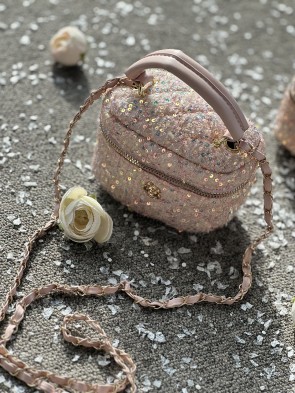 Детска чанта "GLITTER" pink 1