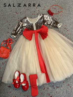 Детска рокля „КОЛЕДНА ПРИКАЗКА“ 1