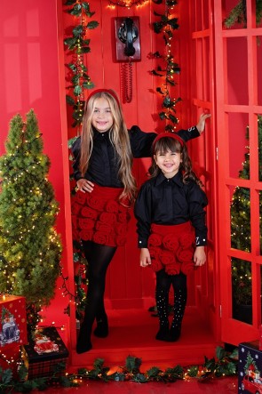 Детска риза "EVA" in black 1