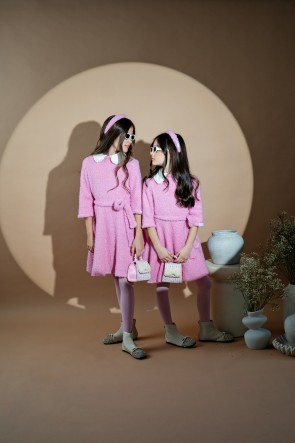 Диадема "ROMANTIC" in pink 1