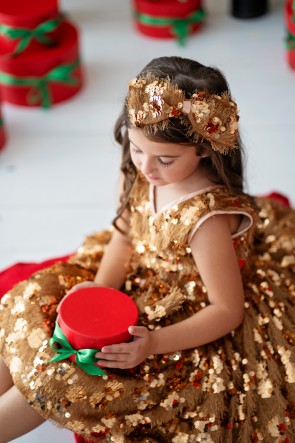 Детска луксозна рокля "SAARA" 1