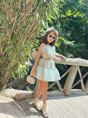 Детска пола "SALZARRA SUMMER" in green 1