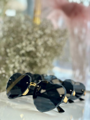 Sunglasses "HEART" black 1