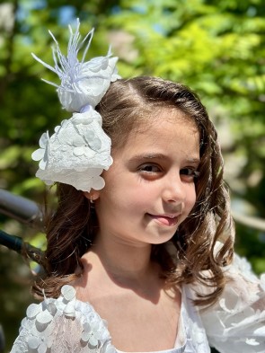 Аксесоар за коса "WHITE DAISY" 1