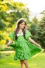 Детска рокля "GREEN CHARM" 3