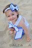 Детска рокля „Палавница в синьо“l 1