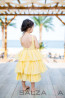 Детска рокля „Златисто сияние“  3