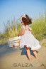 Детска рокля с гащички „МАРГАРИТКИ ЗА ДЕЙЗИ“