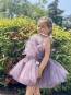 Детска рокля „БАЛЕРИНА" smokey violet edition  1