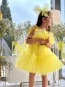 Детска рокля „БАЛЕРИНА" yellow edition 4