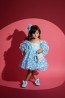 Детска рокля "BLUE DAISY" 6