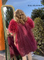 Детска рокля „ПРИНЦЕСА“ burgundy edition 26