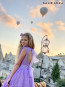 Детска луксозна рокля „ДАНТЕЛЕНА ПРИКАЗКА“ purple edition 16