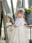 Детска луксозна рокля „ДАНТЕЛЕНО ИЗКУШЕНИЕ“ white edition 2