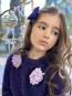 Детски пуловер "DOLCEZZA" dark purple edition 7