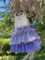 Детска рокля „ФЛОРА“ purple edition 2