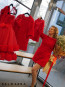 Детска рокля „RED BEAUTY“ - mummy edition 2