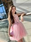 Детска рокля "PINK GARDEN"  8