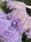 Луксозна детска рокля "BELLISSIMA" purple edition 4
