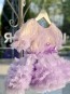 Луксозна детска рокля "BELLISSIMA" purple edition 3