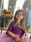Детска рокля „PURPLE-VIOLETT TULIP“ 14