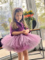 Детска рокля „PURPLE-VIOLETT TULIP“ 2