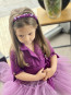 Детска рокля „PURPLE-VIOLETT TULIP“ 5