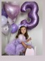 Луксозна детска рокля "BELLISSIMA" purple edition 11