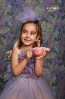 Детска рокля „БАЛЕРИНА" smokey violet / long edition 5