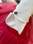 Детска рокля "TULIP" white & cyclamen edition 10