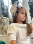 Детска рокля "WHITE LILY" 3