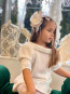 Детска рокля "WHITE LILY" 4
